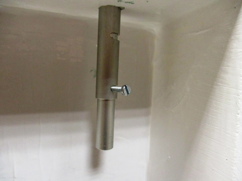 eingebaute Zenrierstifte