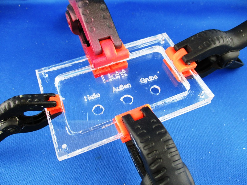 Platte f�r Schalter