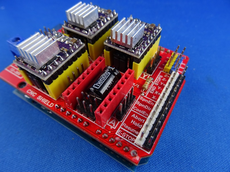 CNC Shield mit Treiber A4988-richtig