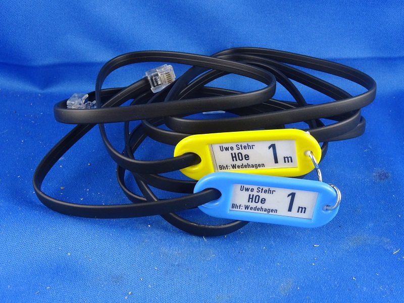 Leitungen des Boosterbrettes