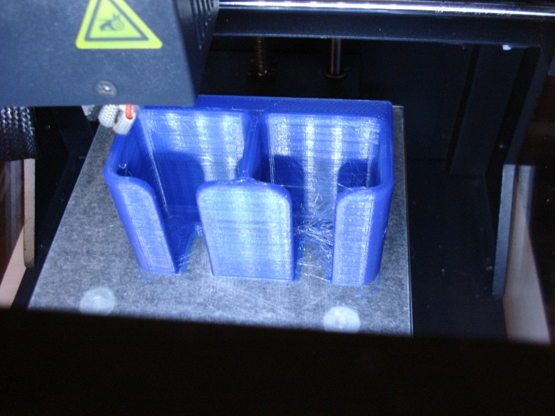 Fredhalter auf Druckplatte