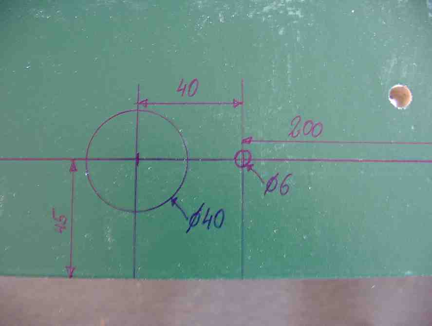 Plan des privaten �bergangs