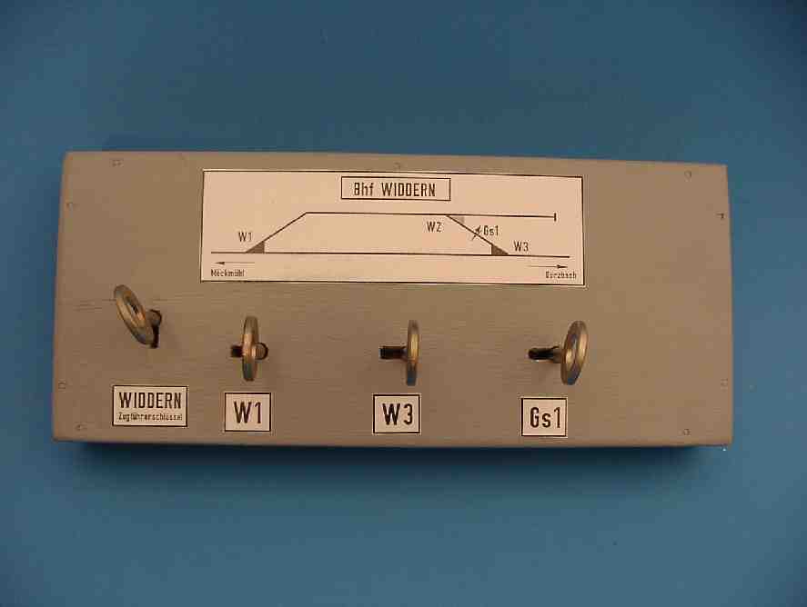 mechanische Fahrwegsicherung