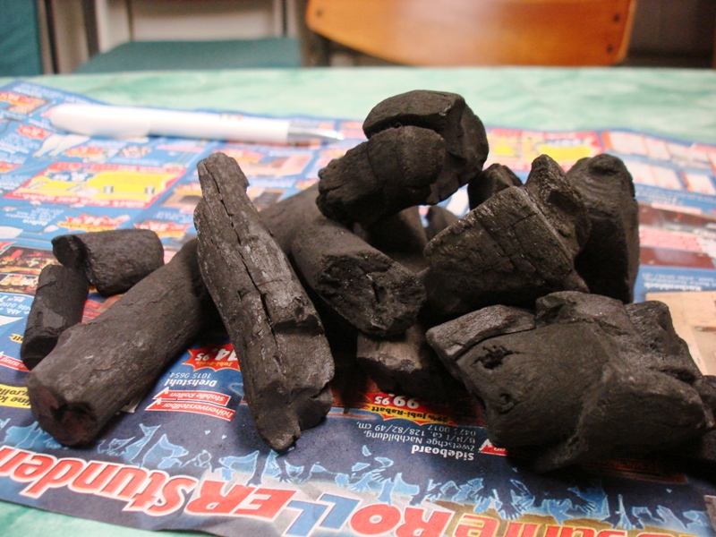 ausgesuchte Kohlenst�cke