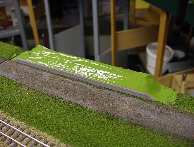 Betonkanten aus Holz