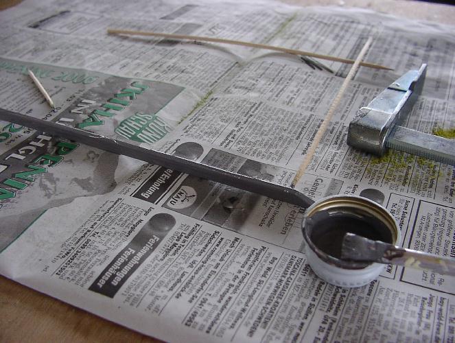 Anmalen mit Abt�nfarbe