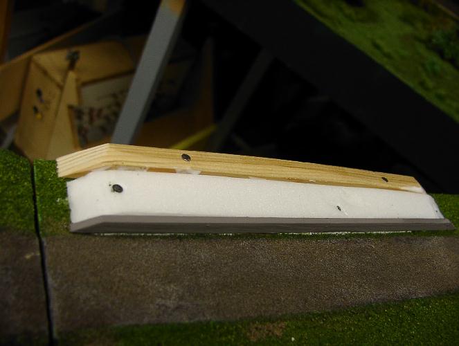 Betonkanten aus Holz