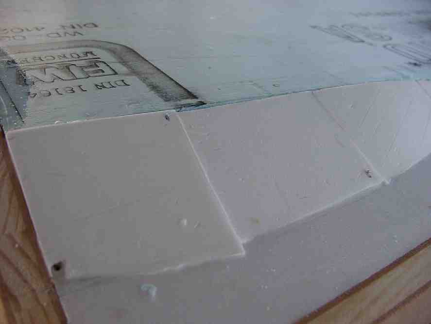 Die H�nge aus 6mm Hartschaum