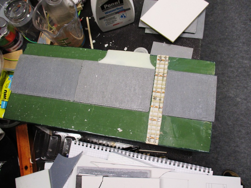 gro�e Plattengruppe getrocknet