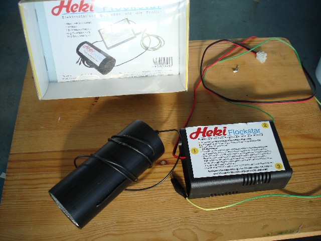 das kleine Begrasungsger�t von Heki