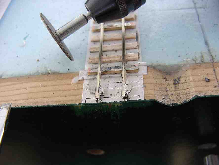 Abschleifen der MS-Schraube