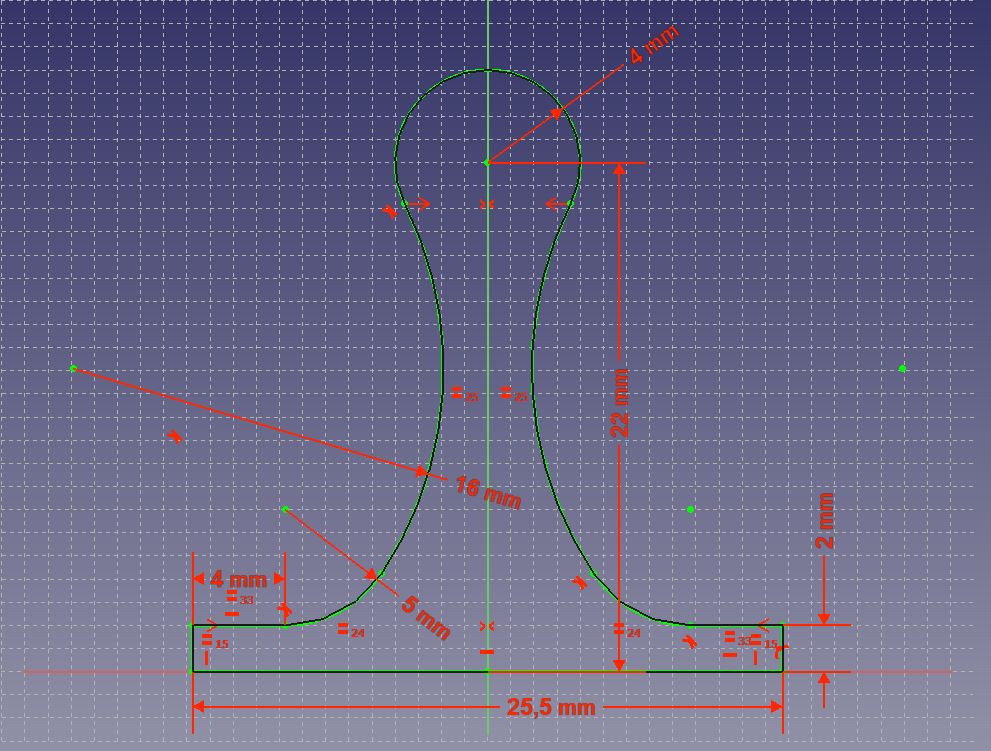Filzhalter Konstruktion