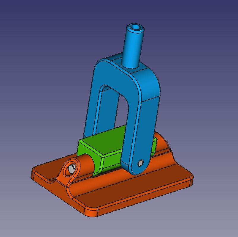 Gleisreiniger Konstruktion