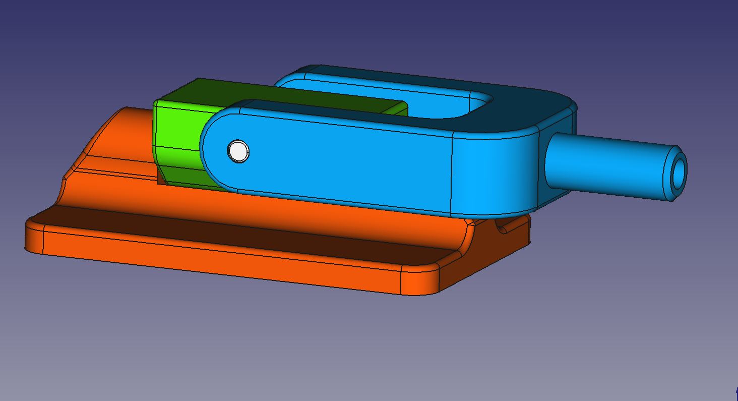 Gleisreiniger Konstruktion
