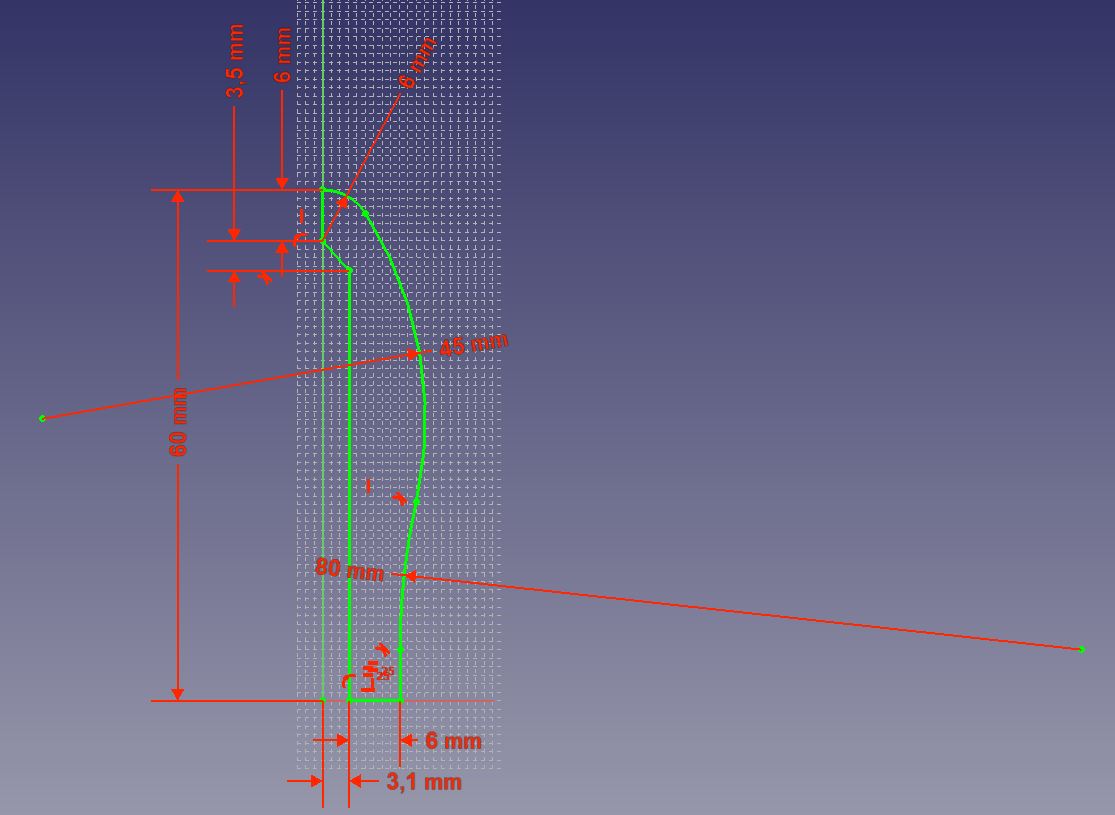 Gleisreiniger Konstruktion