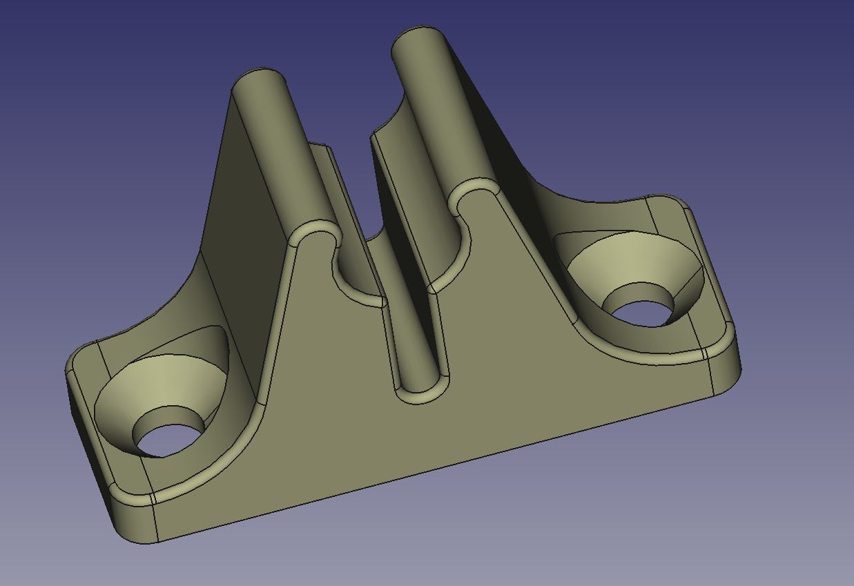 Gleisreiniger Konstruktion