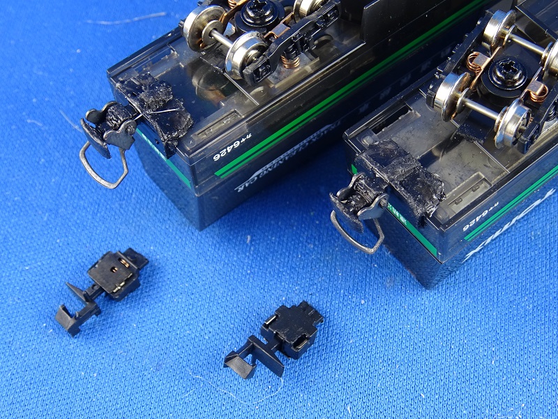 H0e-Kupplung Gleisreinigungswagen TOMIX