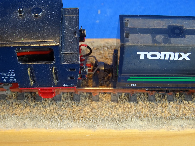 H0e-Kupplung Gleisreinigungswagen TOMIX