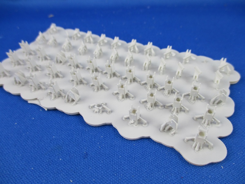 Einzelteile grundiert