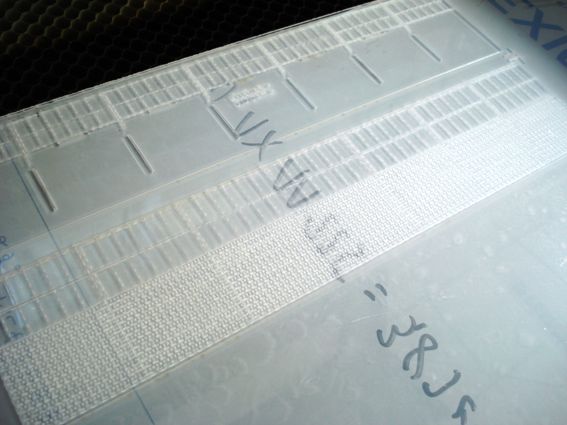 gelaserte Seitenteile