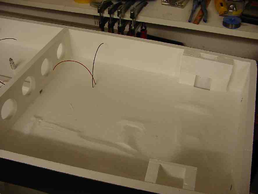 Das Modul innen streichen