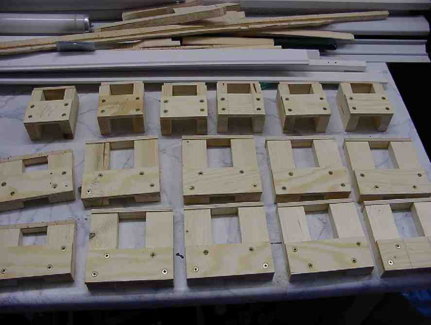 Die Stecktaschen f�r die Beine