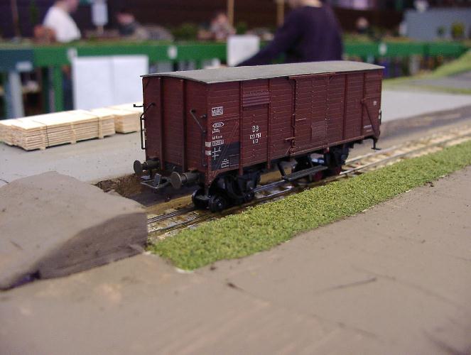 Regelspurwagen auf Rollb�cken