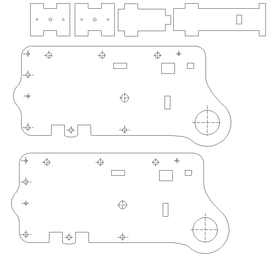 Gehäuse des Antriebs