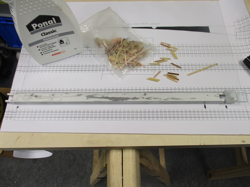 Schwellenlage anzeichnen