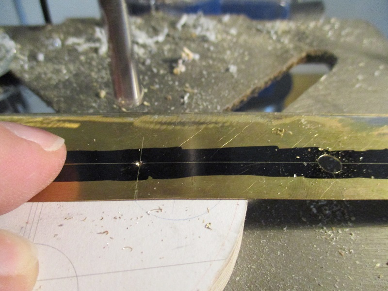 Holzbohrer in Standbohrmaschine