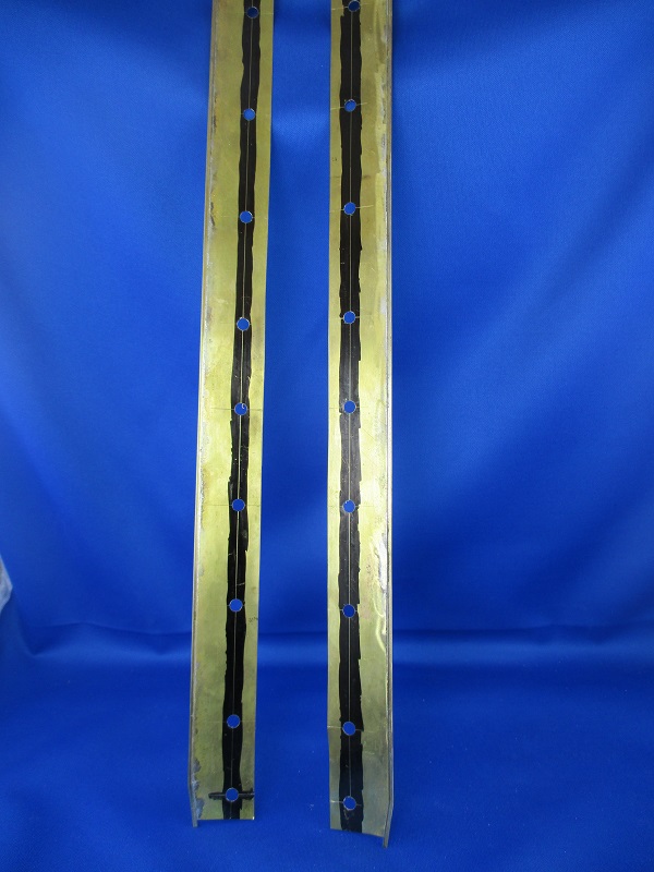 fertig gebohrte Bleche