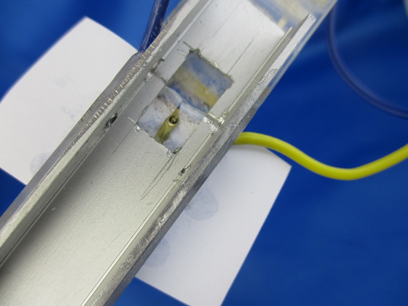 Papier unter die Rampe