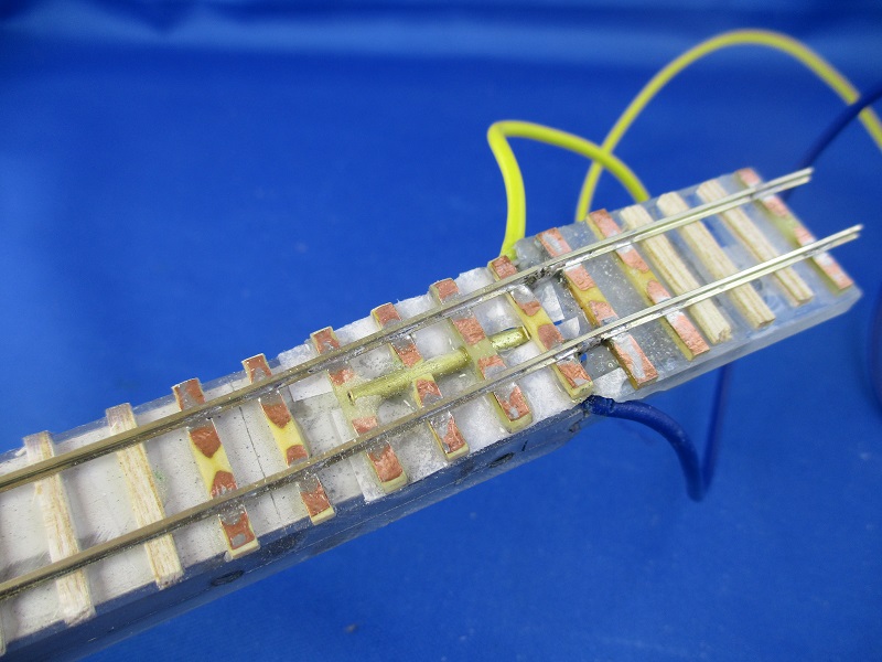 Papier unter die Rampe