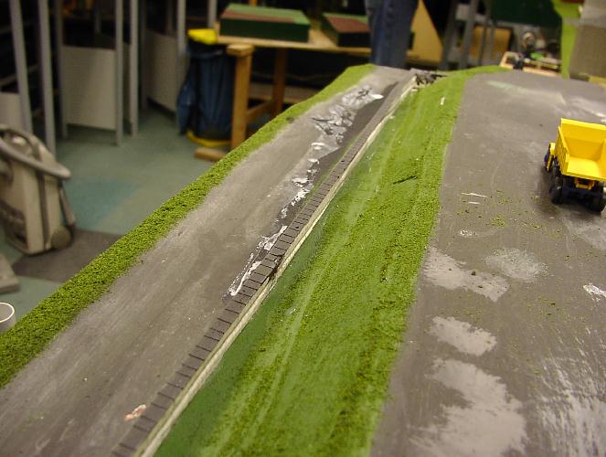 Die L�cke hiter der Mauer