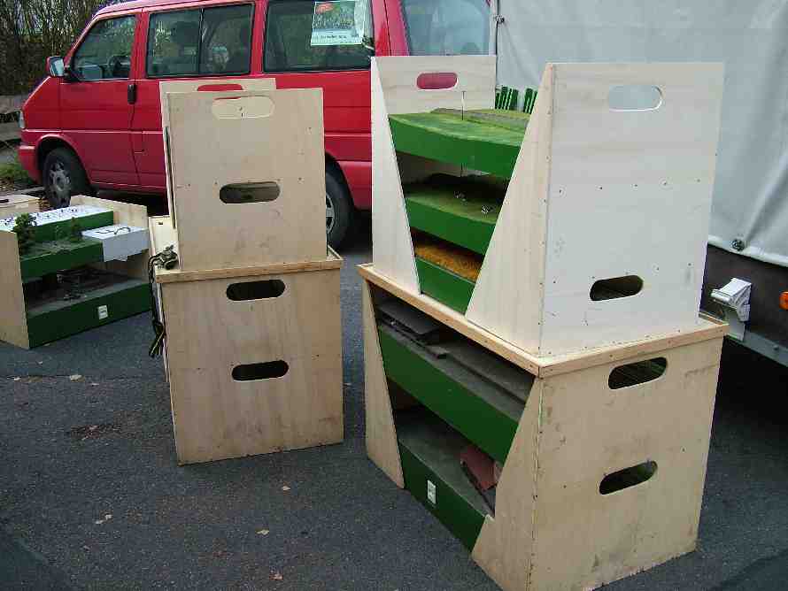 der Transport vieler Module