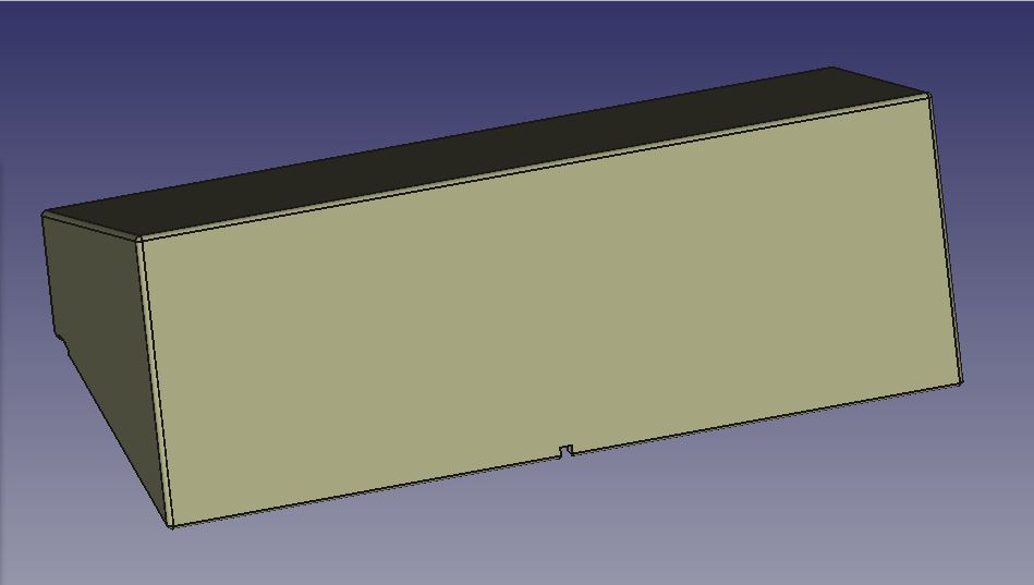 Konstruktion Oberteil