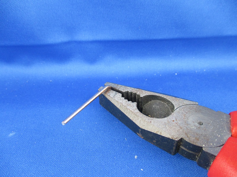 Schwei�draht und Kombizange