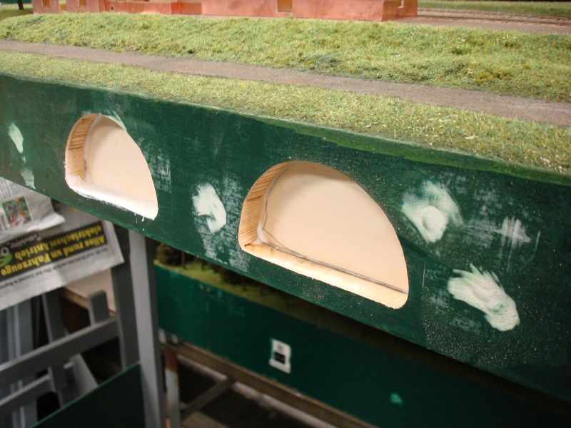 R�ckwand montiert