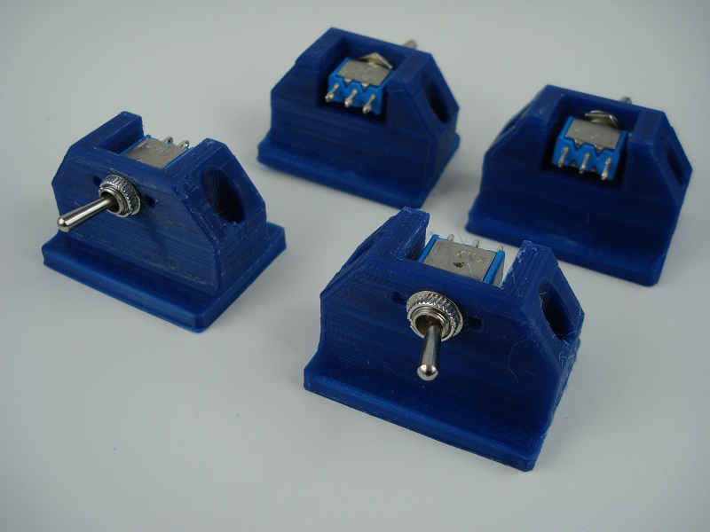 4 Schalter-Halter