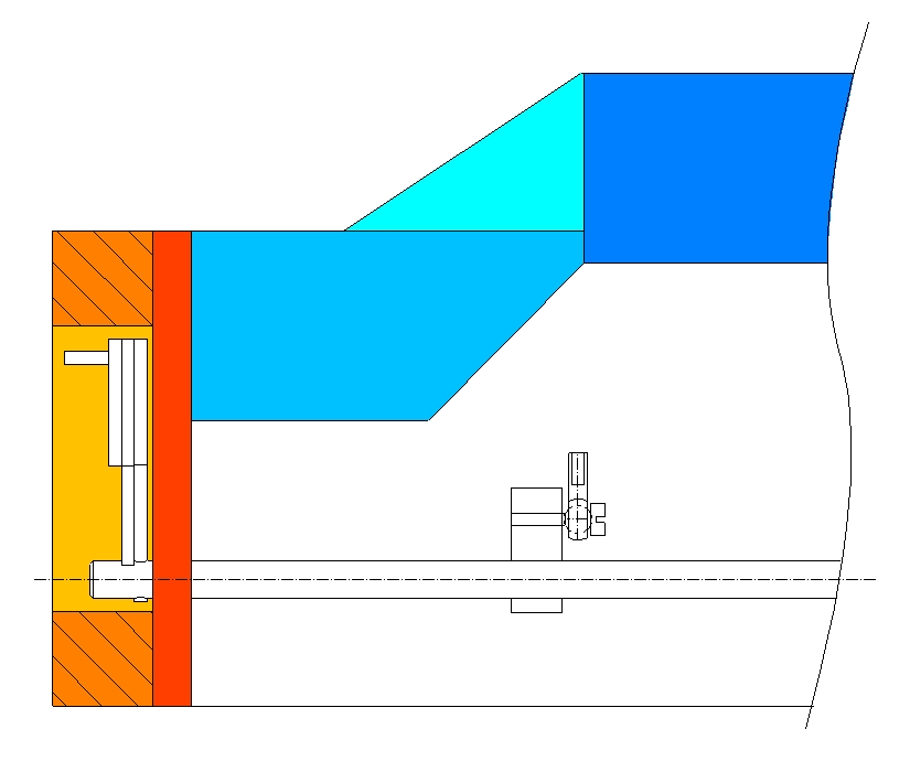 niederiger Einbauraum