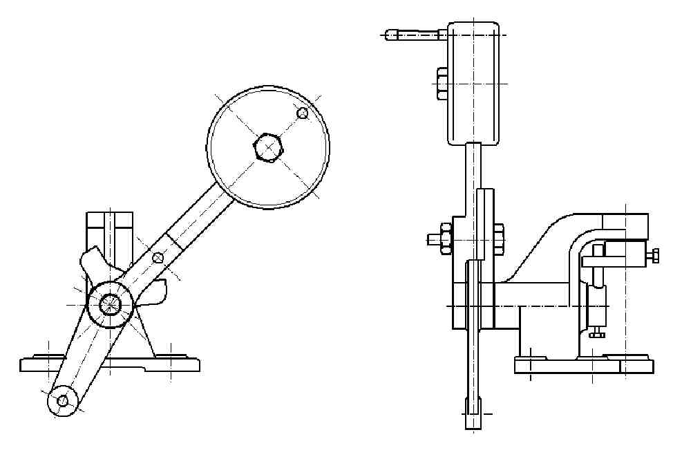 Der gezeichnete Stellbock in 1:10