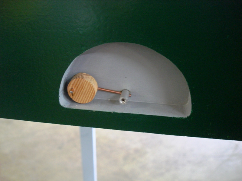 Stellhebel mit Runddbel