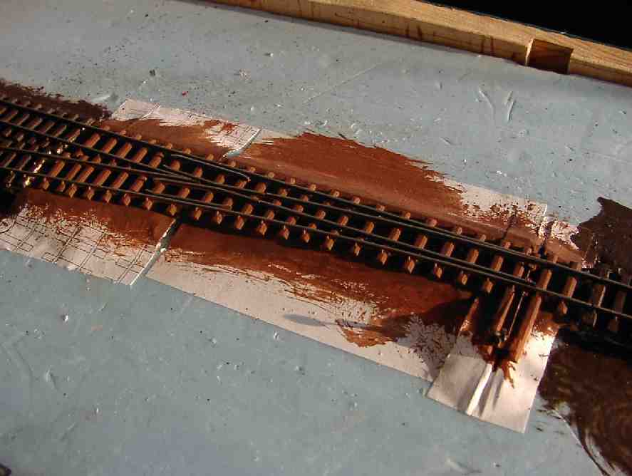 Eingebaut und angemalt