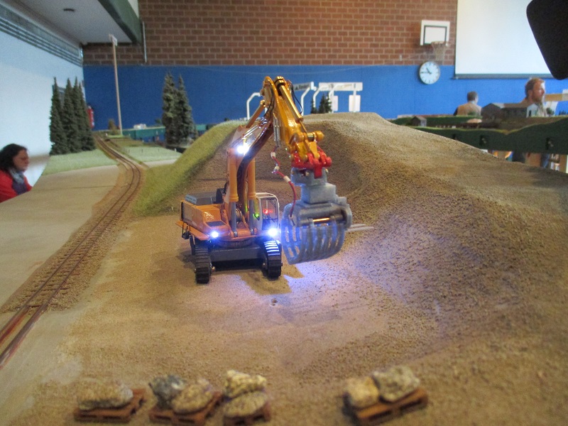 Liebherr 974 im Steinbruch