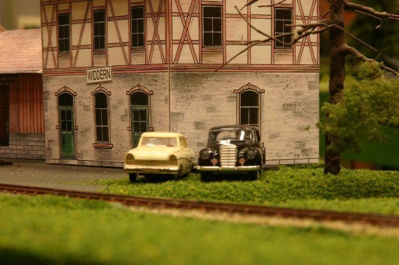 Der Parkplatz von Widdern