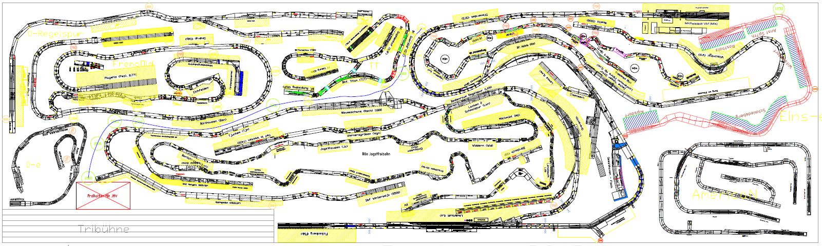 Hallen-Plan der Fremo JT-2018