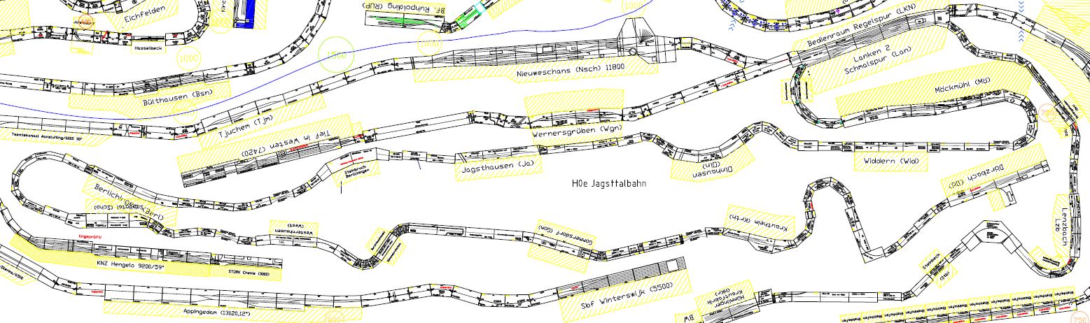 H0e-Plan der Fremo JT-2018