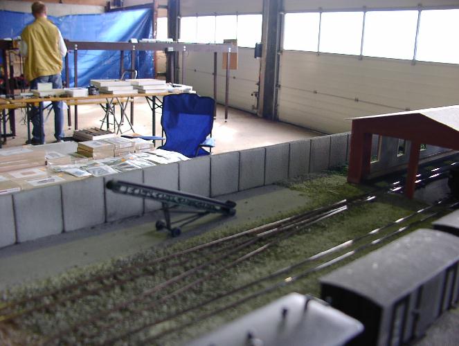 Im Endbahnhof D�rzbach geht es z�gig weiter