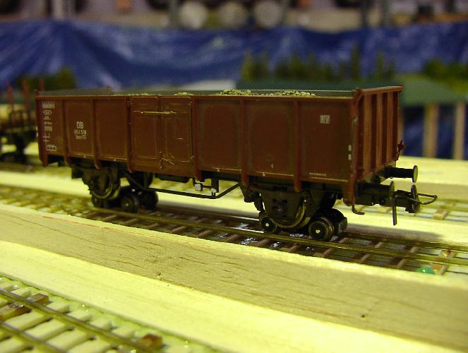 aufgebockter O-Wagen in Hammerunterwiesental