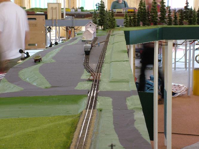 Der Bahnhof Widdern, Einfahrt aus M�ckm�hl